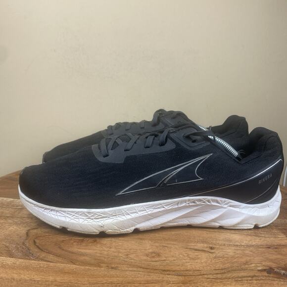 Altra Rivera Womens Black White Size 10 Athletic Running Shoes AL0A4VQV010 - Picture 2 of 12